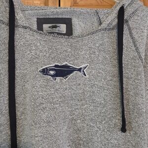 Menemsha Blues Hoodie Womens M Martha's Vineyard Haven  Beach Chilmark